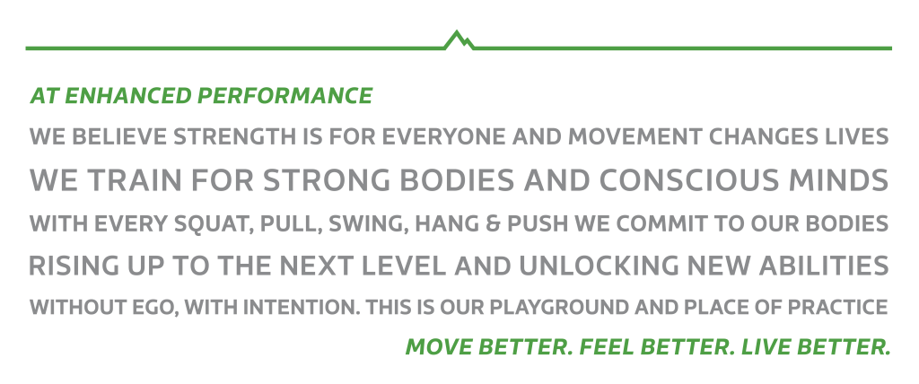 Enhanced Performance | Move Better. Feel Better. Live Better